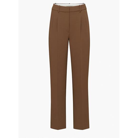 Wilfred Pants - Wilfred 'The Effortless' Brown Wide Leg Pant Size 0